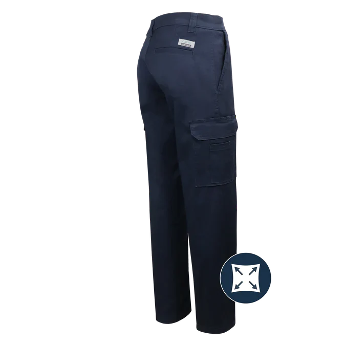 Stretch Cargo Pant by GATTS Workwear - Style 011EX - Unhemmed Version