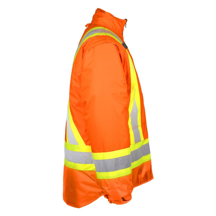 Hi-Vis 7-In-1 Jacket by TERRA Workwear - Style 116501