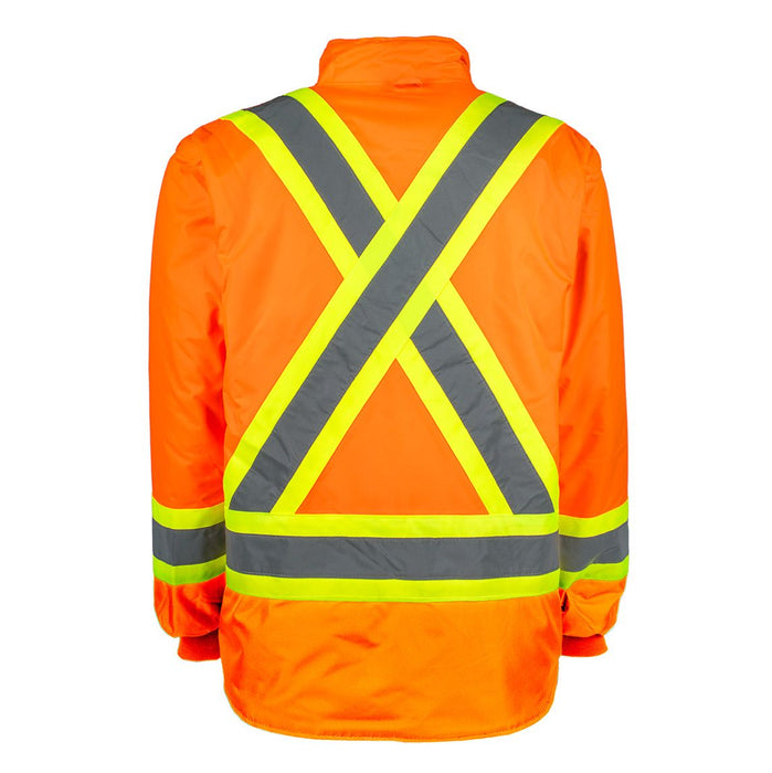 Hi-Vis 7-In-1 Jacket by TERRA Workwear - Style 116501