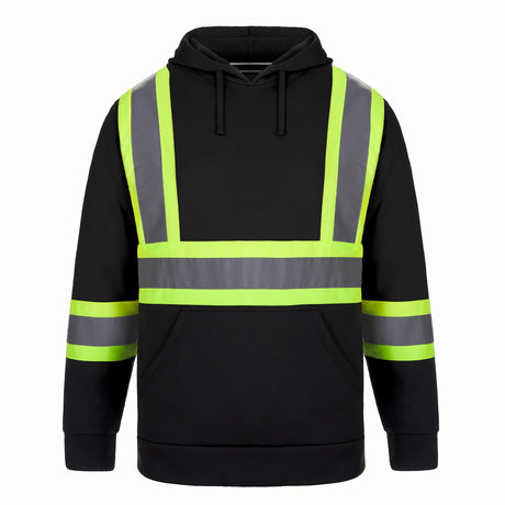 CX2 Long Haul - Men's Hi-Vis Polyester Pullover Hoodie, Style L01375