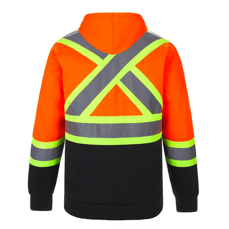 CX2 Long Haul - Men's Hi-Vis Polyester Pullover Hoodie, Style L01375