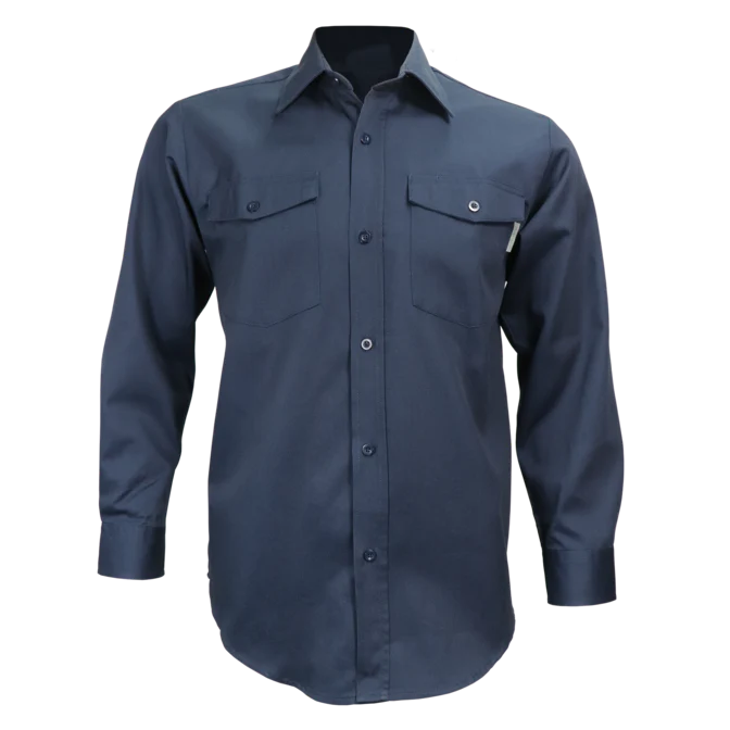 Long Sleeve Work Shirt by GATTS Workwear - Style 625-Tall