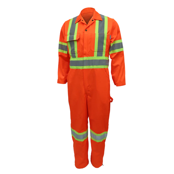 Hi-Visibility Coverall by GATTS Workwear - Style 791X4