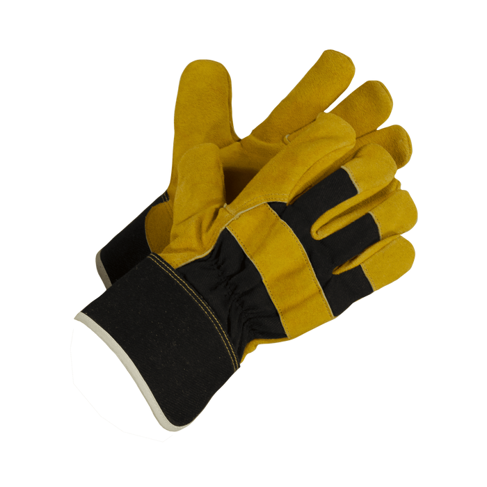Split Leather Work Glove With Fleece/Foam Lining - Style 90-083FT
