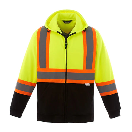 CX2 Freedom – Hi-Vis Full Zip Polyester Fleece Hoodie - Style L00682