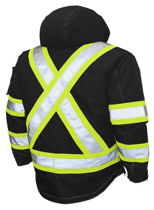 Ripstop 4-In-1 Safety Jacket by Tough Duck - Style S187