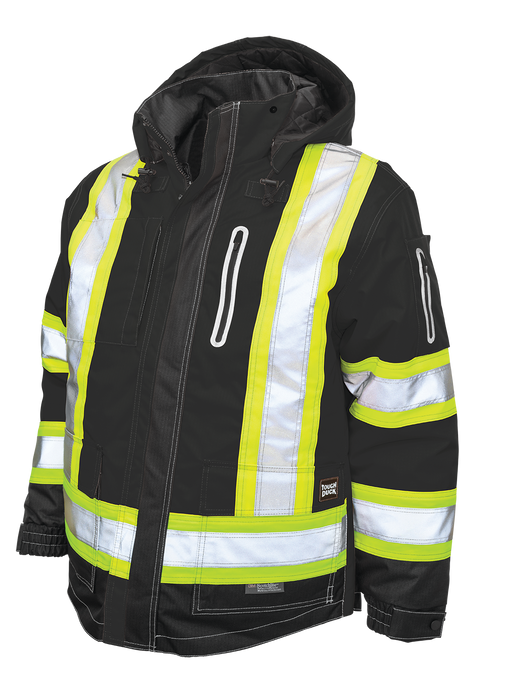 Ripstop 4-In-1 Safety Jacket by Tough Duck - Style S187