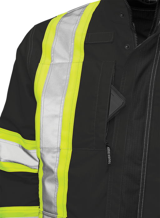 Ripstop 4-In-1 Safety Jacket by Tough Duck - Style S187