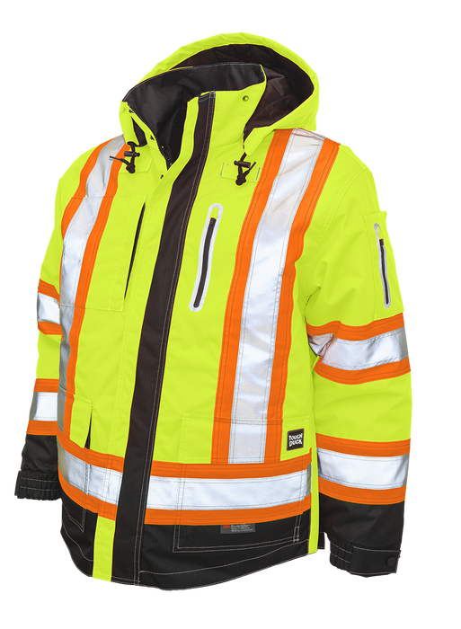 Ripstop 4-In-1 Safety Jacket by Tough Duck - Style S187