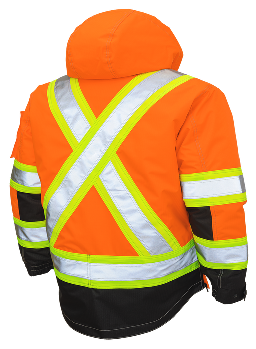 Ripstop 4-In-1 Safety Jacket by Tough Duck - Style S187