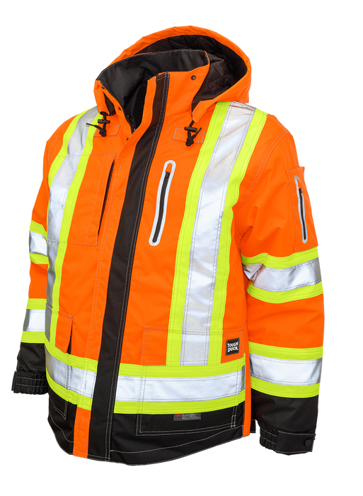 Ripstop 4-In-1 Safety Jacket by Tough Duck - Style S187