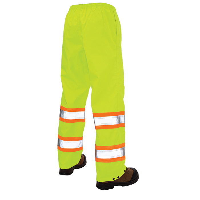 Hi-Vis Ripstop Safety Rain Pant by Tough Duck - Style S374