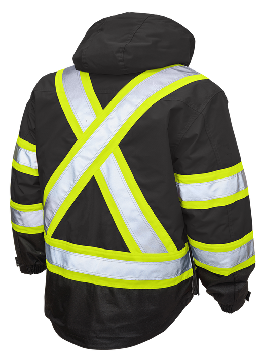 Poly Oxford 5-in-1 Safety Jacket by Tough Duck - Style S426