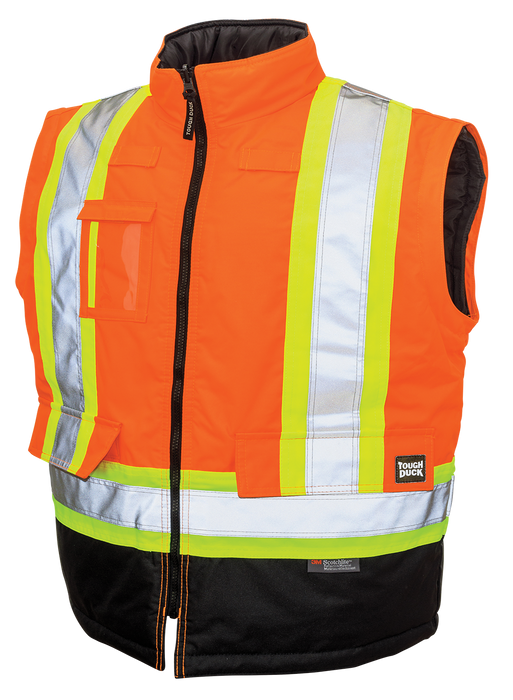 Poly Oxford 5-in-1 Safety Jacket by Tough Duck - Style S426