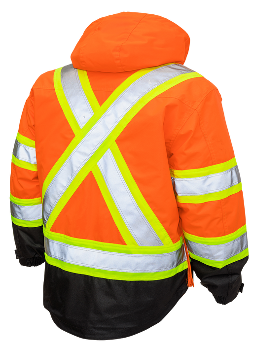 Poly Oxford 5-in-1 Safety Jacket by Tough Duck - Style S426