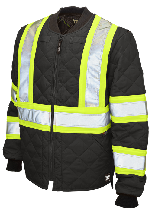 Quilted Safety Freezer Jacket By Tough Duck - Style S432