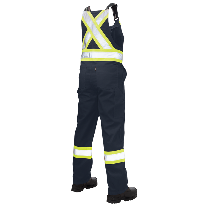 Twill Unlined Safety Bib Overall by Tough Duck - Style S769