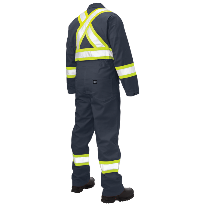 Unlined Twill Safety Coverall by Tough Duck - Style S792