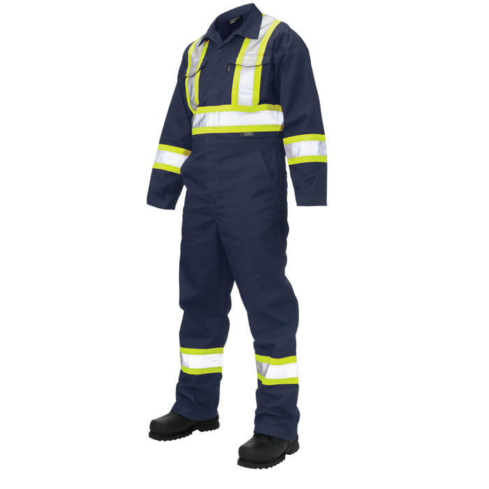 Unlined Twill Safety Coverall by Tough Duck - Style S792