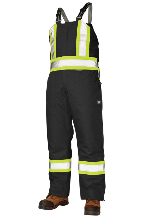 Poly Oxford Insulated Safety Bib Overall By Tough Duck - Style S798