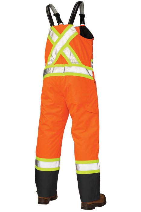 Poly Oxford Insulated Safety Bib Overall By Tough Duck - Style S798