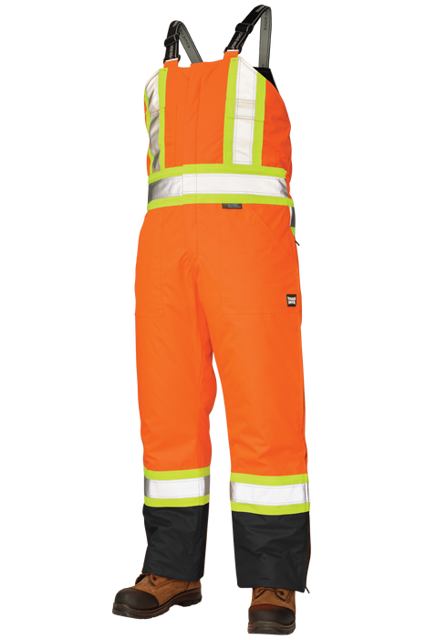 Poly Oxford Insulated Safety Bib Overall By Tough Duck - Style S798