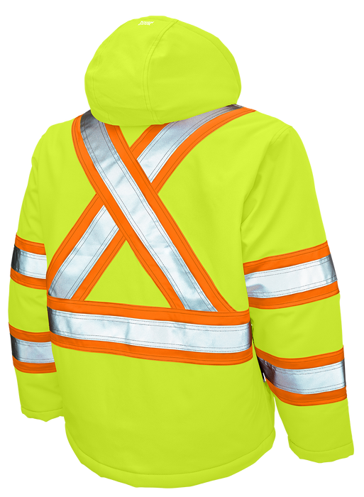 Insulated Flex Safety Jacket by Tough Duck - Style SJ40