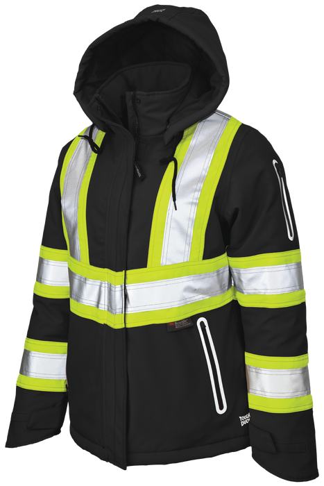 Women’s Insulated Flex Safety Jacket by Tough Duck - Style SJ41