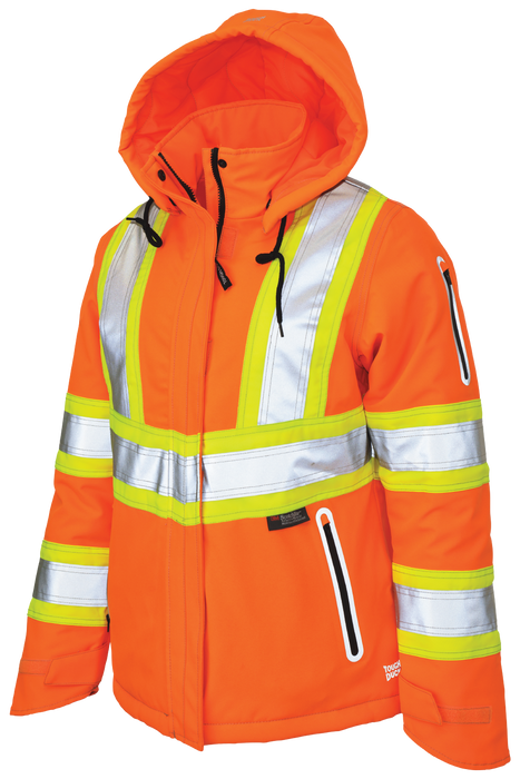 Women’s Insulated Flex Safety Jacket by Tough Duck - Style SJ41