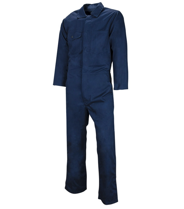 100% Cotton Navy Coveralls by Wasip - Style C010102