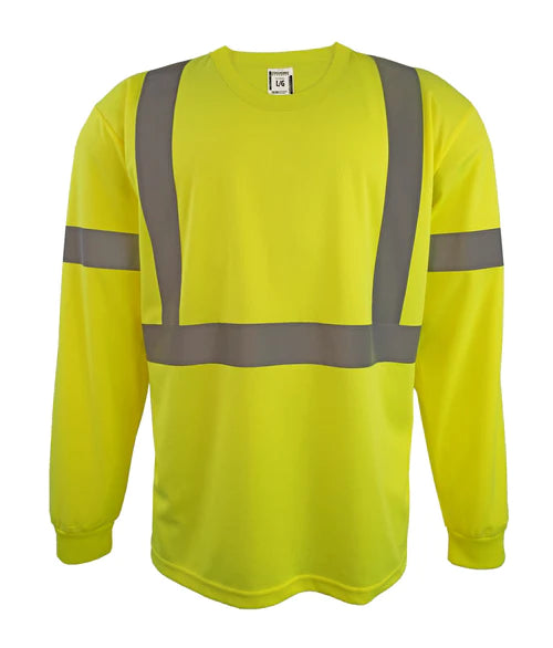 Coolworks Hi-Vis Micro-Fibre Long Sleeve T-Shirt - Style TS1203