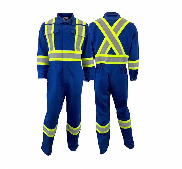 Atlas Guardian® FR/AR 4 Inch Striping Coveralls - By Atlas Workwear Style 1074