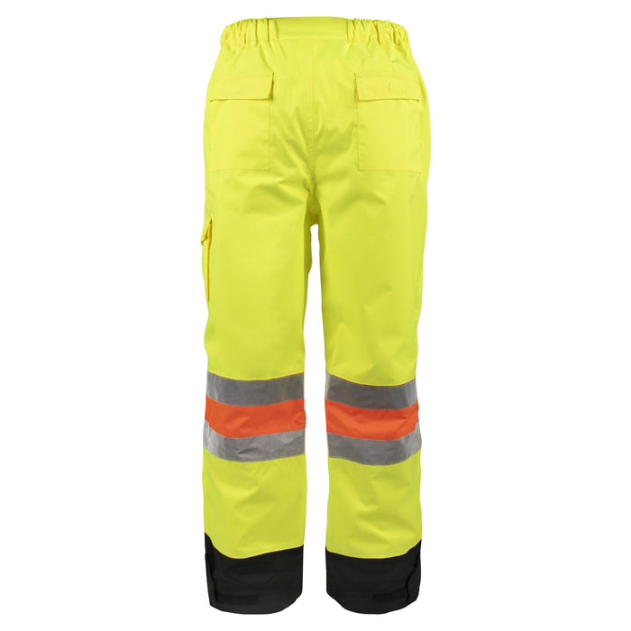 Hi-Vis Waterproof Traffic Pants by Holmes Workwear - Style 116601P