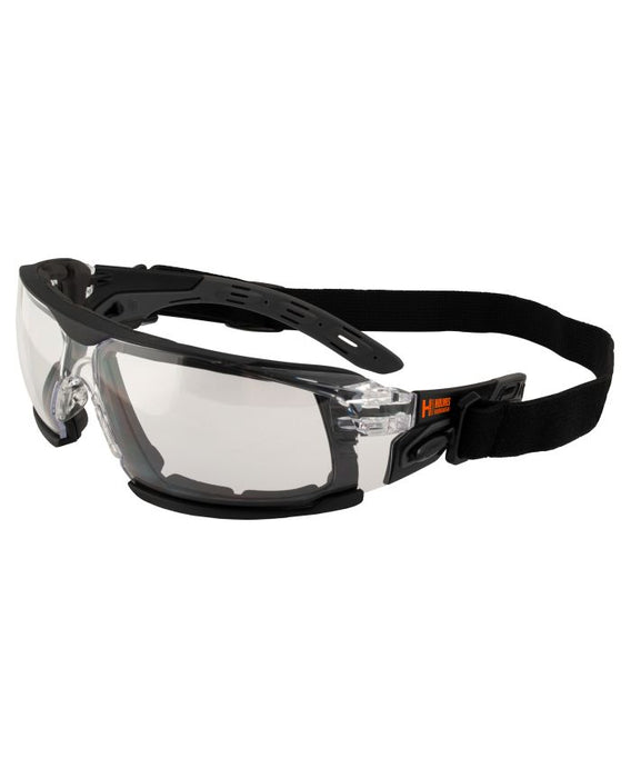 H Series Safety Glasses with Removable Foam Shroud by Holmes Workwear - Style 140009HS