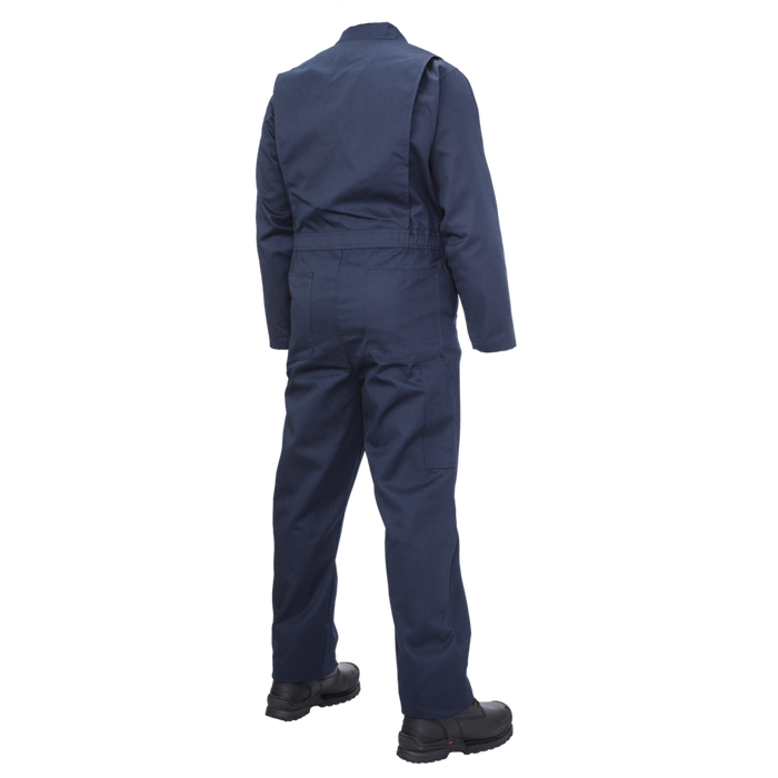 Navy Unlined Twill Coverall By Tough Duck - Style I063