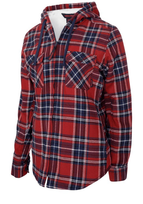 Women’s Plush Pile-Lined Flannel by Tough Duck - Style WS12