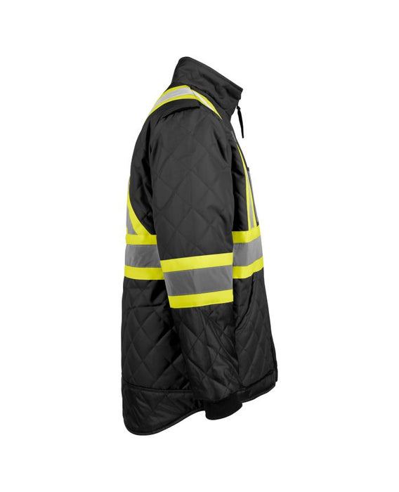 Hi-Vis Quilted Freezer Jacket by TERRA Workwear - Style 116505