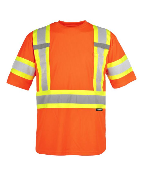 Hi-Vis Short Sleeve T-Shirts by TERRA Workwear - Style 116524