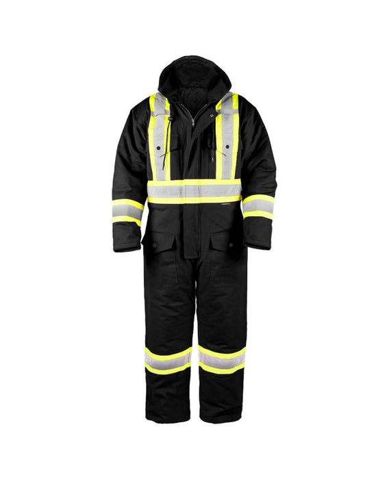 Hi-Vis Lined Canvas Coverall by TERRA Workwear - Style 116571
