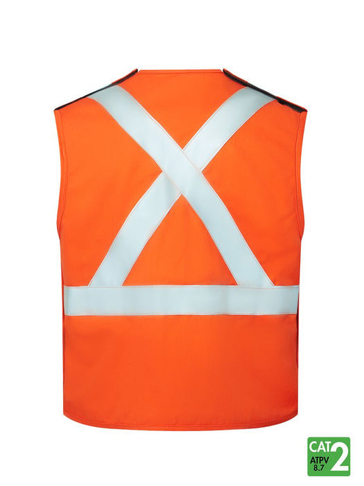 Westex Ultrasoft 7oz. Yard Vest by IFR Workwear - Style USO1715 - Orange