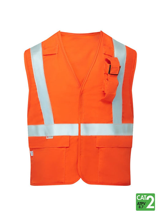 Westex Ultrasoft 7oz. Yard Vest by IFR Workwear - Style USO1715 - Orange