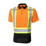 Hi-Vis Short Sleeve Polo Shirt by Jackfield - Style 10-701R